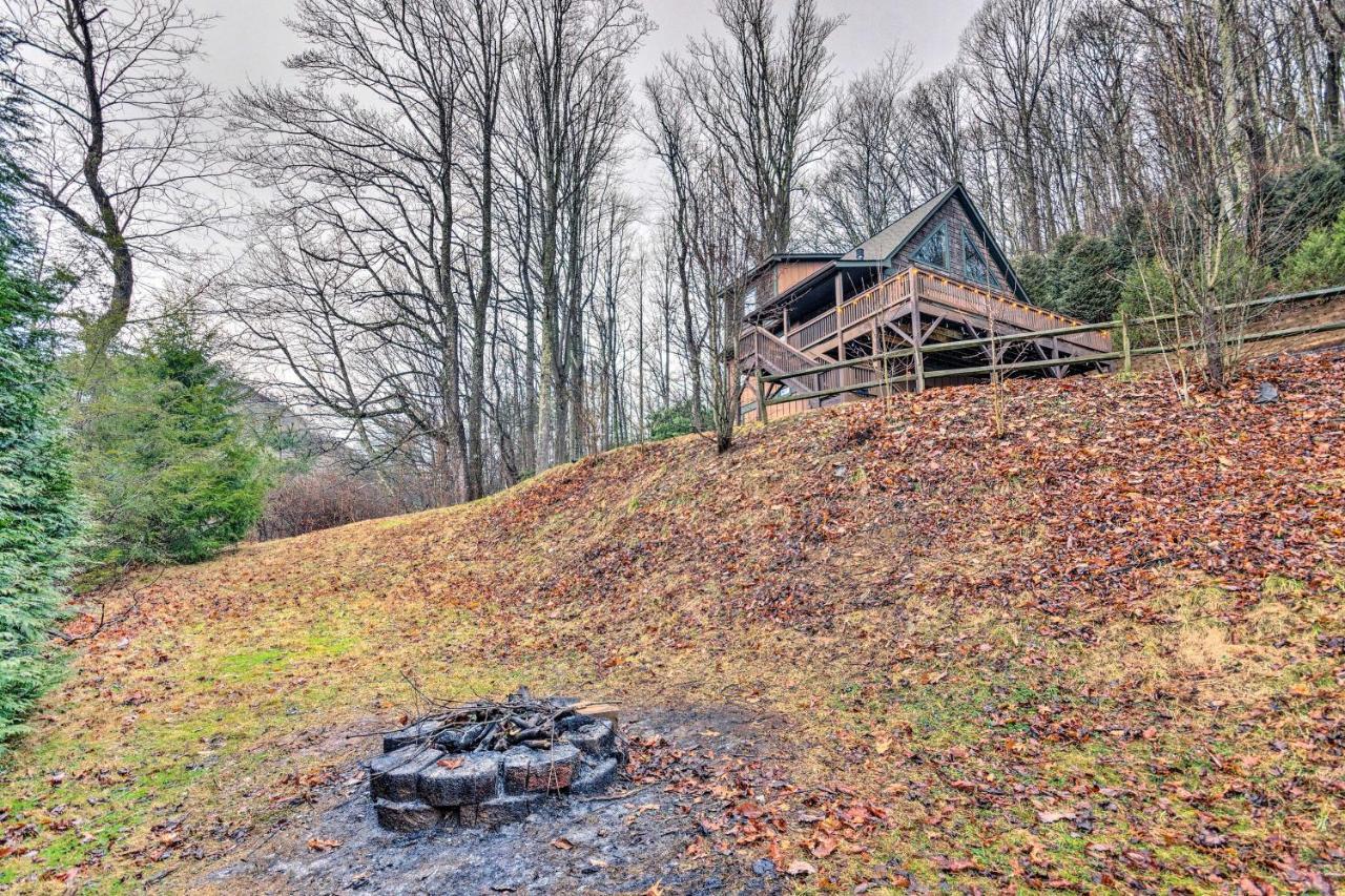 Mountain Cabin With Fire Pit, Walk To Golf And Fishing Vilas Exterior photo